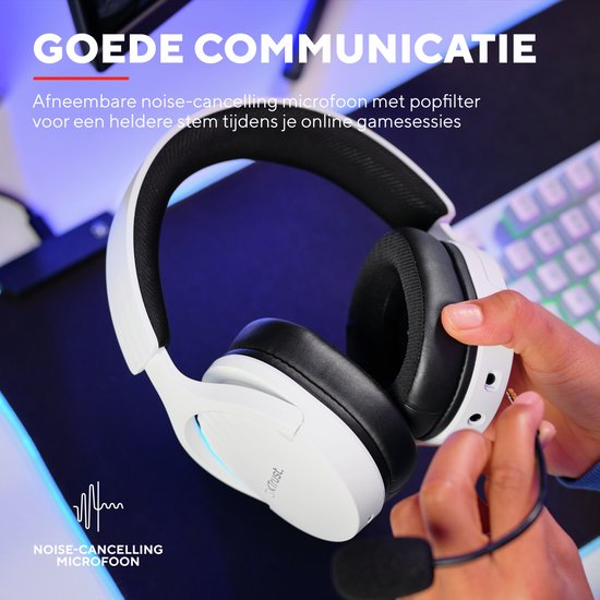 Trust GXT 491W Fayzo - Gaming Headset - Draadloos - 7.1 Surround Sound ...