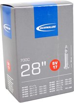Schwalbe SV17 - Chambre à air de vélo - Valve française - 40 mm - 28 x 1 1/4 - 1 3/8 - 1 1/2 - 175