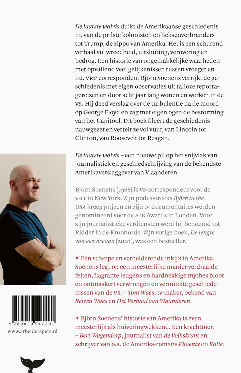 De laatste walvis - back cover