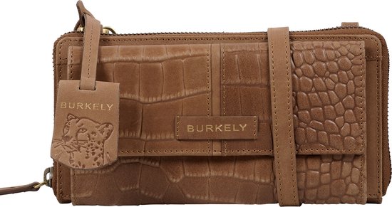 Burkely Cool Colbie Phone Wallet - Tas - Volwassenen - Cognac