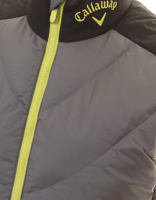 Callaway Quilted Premium Heren Bodywarmer Grijs Lime van Callaway — afbeelding 2