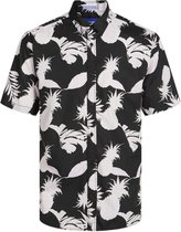Jack & Jones Overhemd Jorjoshua Aruba Aop Shirt Ss 12255196 Tap Shoe Mannen Maat - XL