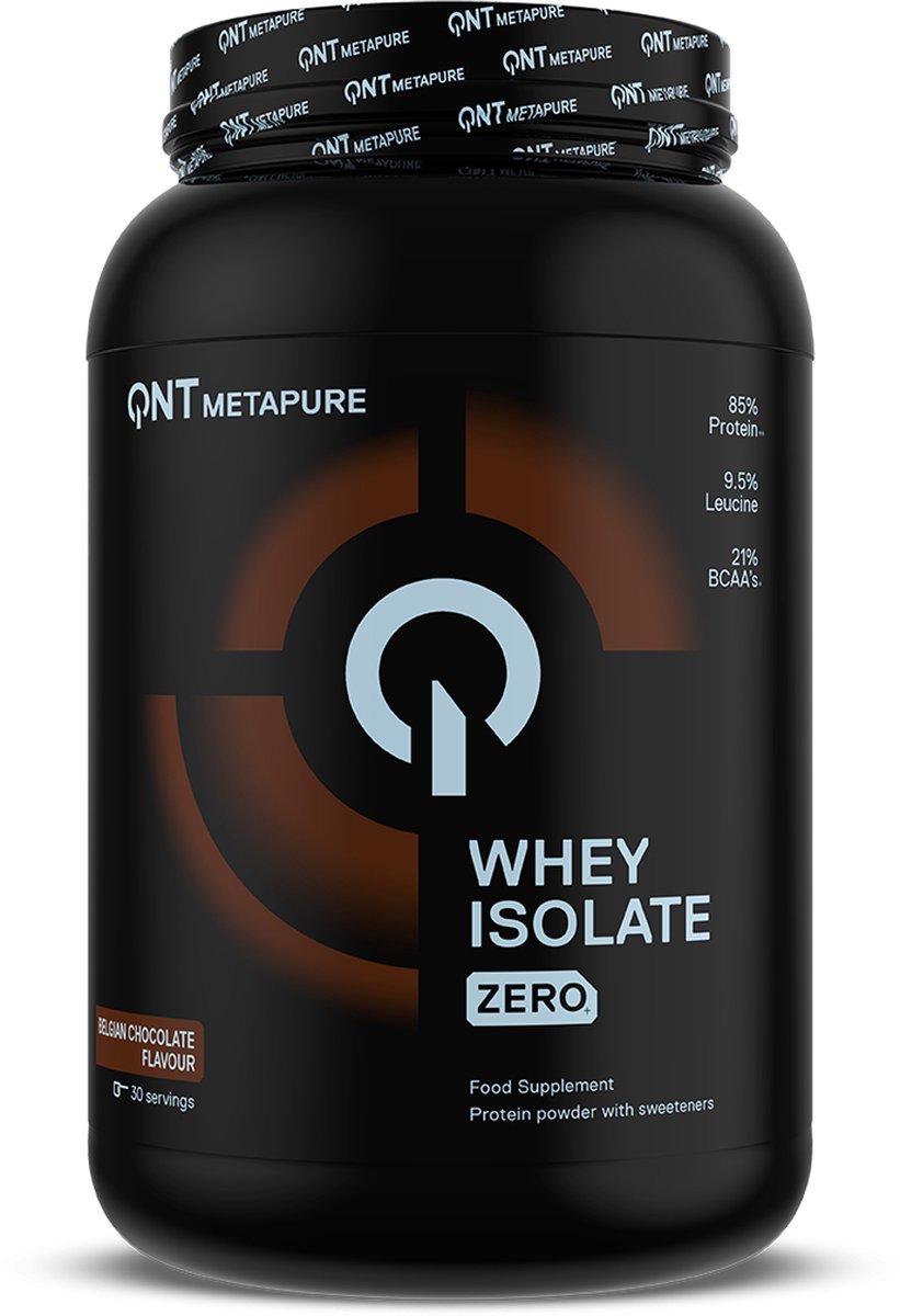 Goedkoopste QNT Metapure Whey Protein Isolate 908 gram Chocolade