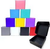 Kartonnen Dozen - Set van 5 - Verschillende Kleuren - Cadeauverpakking - Cadeadozen - Sham's Art