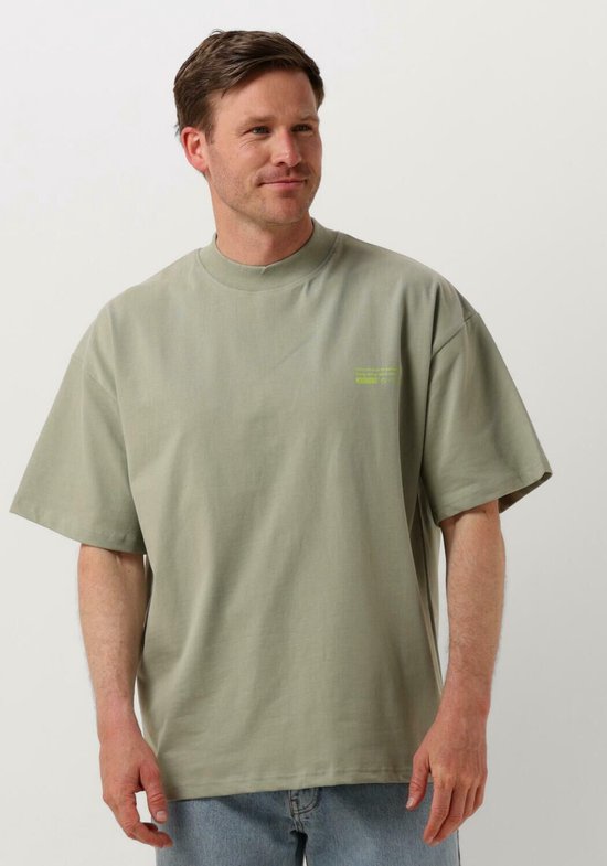 Woodbird Wbbose Tech Tee Polo's & T-shirts Heren - Polo shirt - Groen