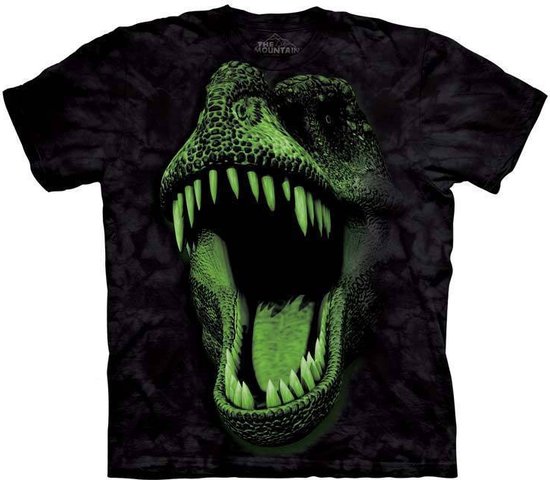 T-shirt Big Face Glow Rex 4XL