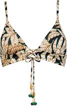 Watercult - Les Côtes Triangel Bikini Top - maat 44C - Print/Meerkleurig