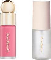 RARE BEAUTY Soft Pinch Blush - Liquid blush - Happy MINI + 4 in 1 - always an optimist Brume setting spray MINI (DUO PACK)