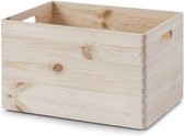 Multifunctionele houten kist van naaldhout met opbergvakken Wooden crates
