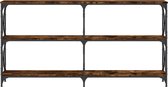 vidaXL-Wandtafel-200x28x80,5-cm-bewerkt-hout-gerookt-eikenkleurig
