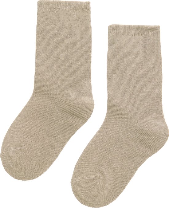 iN ControL 6pack effen sokken - Licht zand - maat 35/38