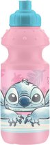 Disney Lilo & Stitch Sportfles - Drinkfles - Geel - 350 ml. - Schoolfles