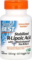 Best gestabiliseerde r-liponzuur 100 mg (60 Veggie Caps) - Doctor's Best