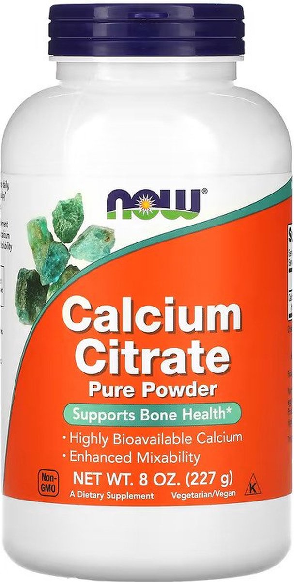 Goedkoopste NOW Foods - Calcium Citrate Powder 227gr