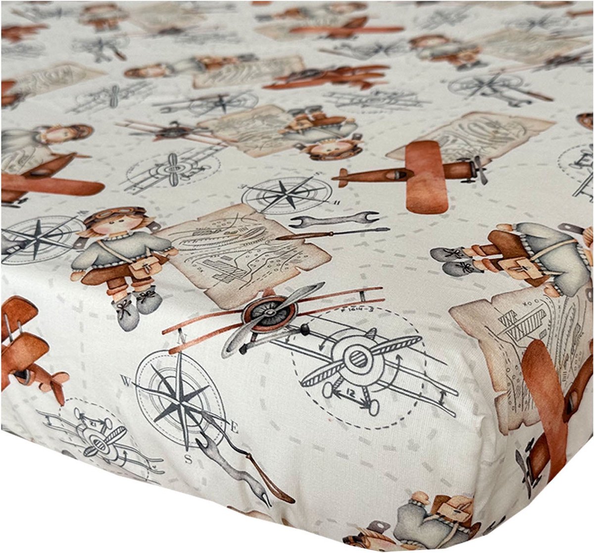 BINK Bedding Hoeslaken Raf 90 x 200 cm