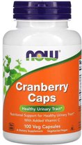 Supplementen - Cranberry 700mg - Vegan - 100 Capsules - Now Foods
