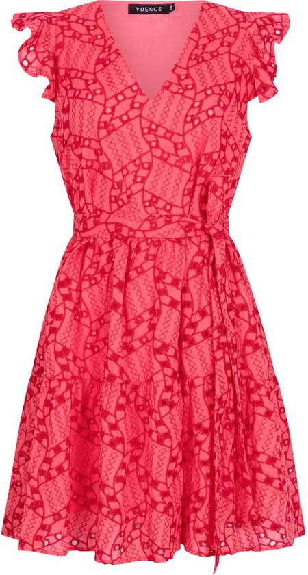Ydence Dress Adeline coral pink XS