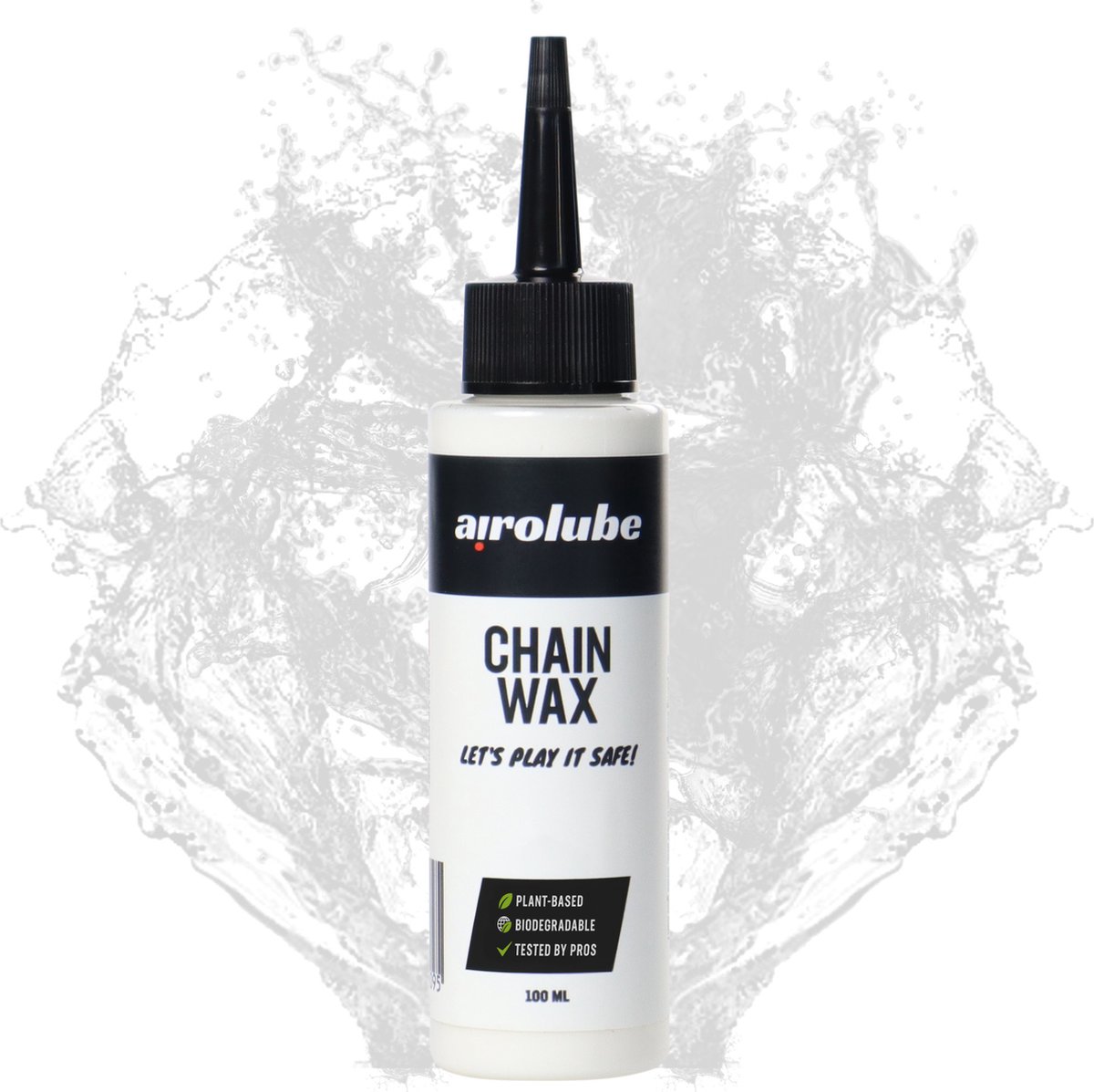 Airolube Chain Wax - Natuurlijke Ketting Wax - Ketting Smeermiddel Fiets - Smeermiddel Fietsketting - Deze plantaardige kettingwax is het alternatief voor Squirt Lube - 100 ml