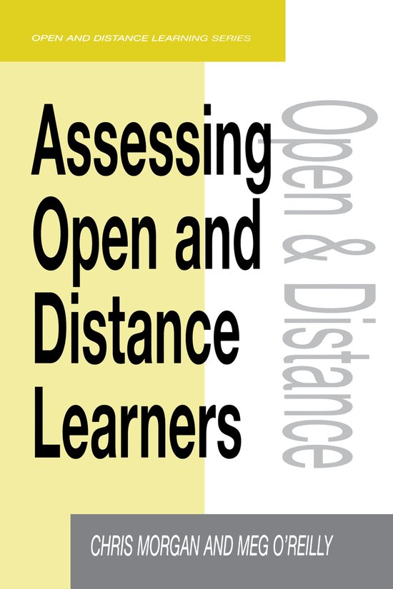 Open and Flexible Learning Series- Assessing Open and Distan ... - cover