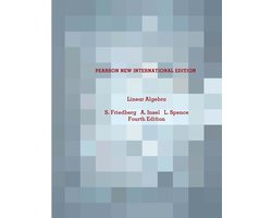 Omslag van Linear Algebra: Pearson New International Edition