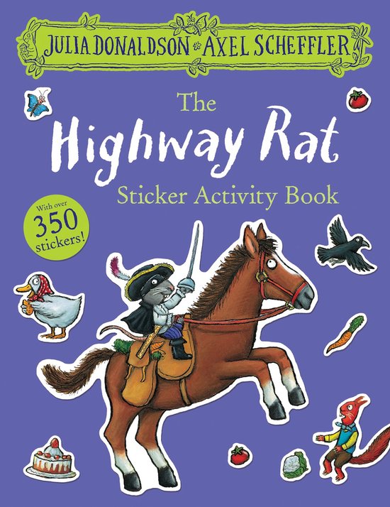 The Highway Rat Sticker Book - cover