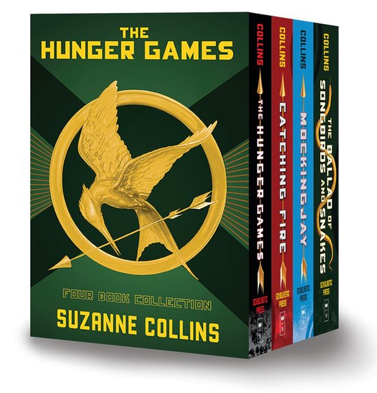 The Hunger Games: Four Book Collection - cover