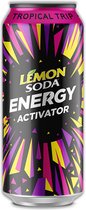 LemonSoda ENERGY ACTIVATOR - Tropical Trip - Tray 12 stuks 330ml.
