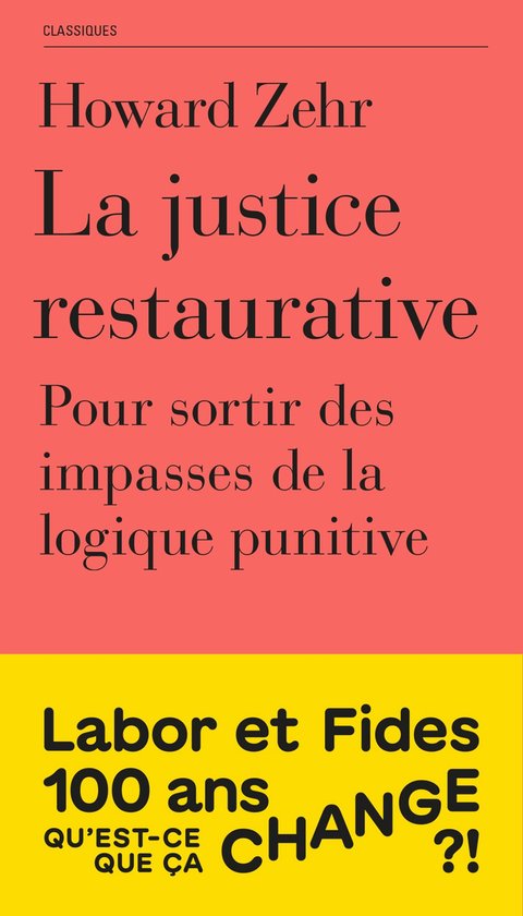 La justice restaurative - cover