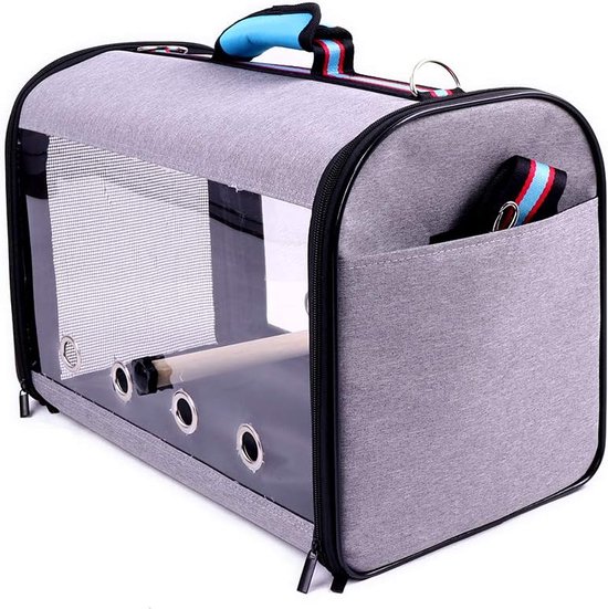 Reiskooi Voor Vogels Bird Travel Carrier Transparant Vogelhuis Draagbare Papegaai Tote Rugzak Met Dubbele Rits Ontwerp Vogelkooi 1Stks Reiskooi Voor Vogels Bird Travel Carrier Transparant Vogelhuis Draagbare Papegaai Tote Rugzak Met Dubbele Rits Ontwerp Vogelkooi 1Stks
