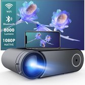 Projector - Beamer - Wifi - Bluetooth - 1080P - Mini