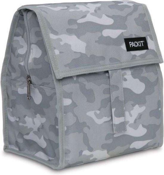 Pack It - Koeltas Lunch Arctic Camo - Polyester - Grijs van Pack It — afbeelding 2