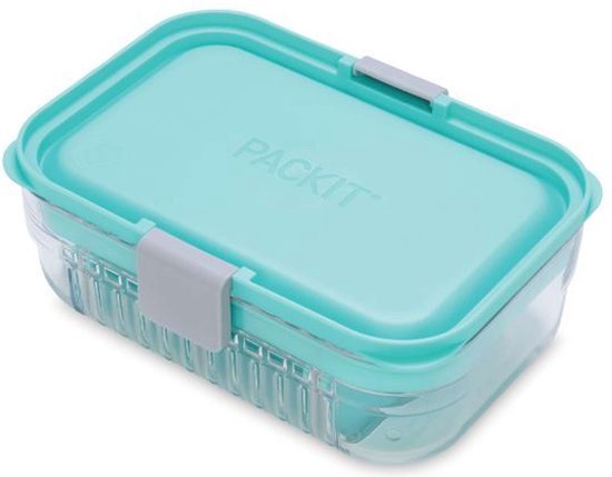 Pack It - Box voor Lunch - Tritan - Blauw van Pack It — afbeelding 3
