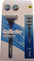 Gillette Mach3 Sport scheermesset inclusief 3 scheermesjes