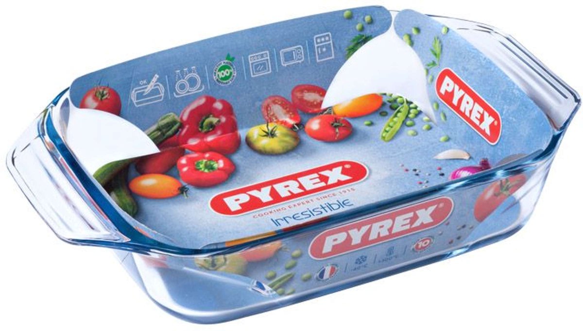 Pyrex - Ovenschaal - Rechthoekig 2,2 liter 31 x 20 cm — cadeau in Koken & Dineren - foto 5