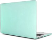 Laptophoes - Geschikt voor MacBook Air 2022 Hoes - Case voor 13.6 inch Air met M2 Chip (2022) - Model A2681 - Mat Groen