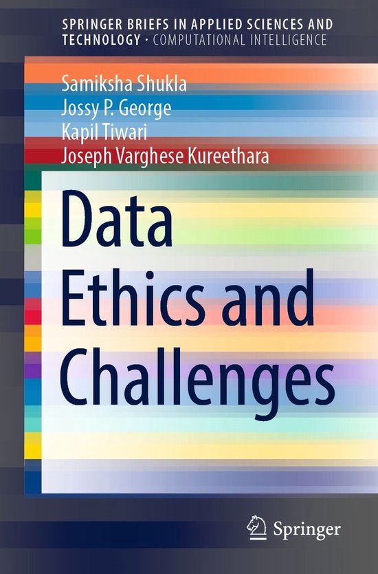 Intelligent Technologies and Robotics (R0) - Data Ethics and ... - cover