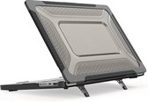ShockProof Laptophoes - Geschikt voor MacBook Pro 16 inch Hoes - Case Voor Pro 16-inch M1, M2 Max (2021-2023) A2485 en A2780 - Zwart