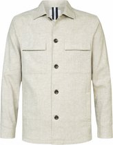 Profuomo - Surchemise Lin Beige - Homme - Taille L - Coupe moderne