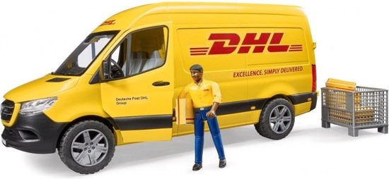Bruder 2671 MB Sprinter DHL met chauffeur