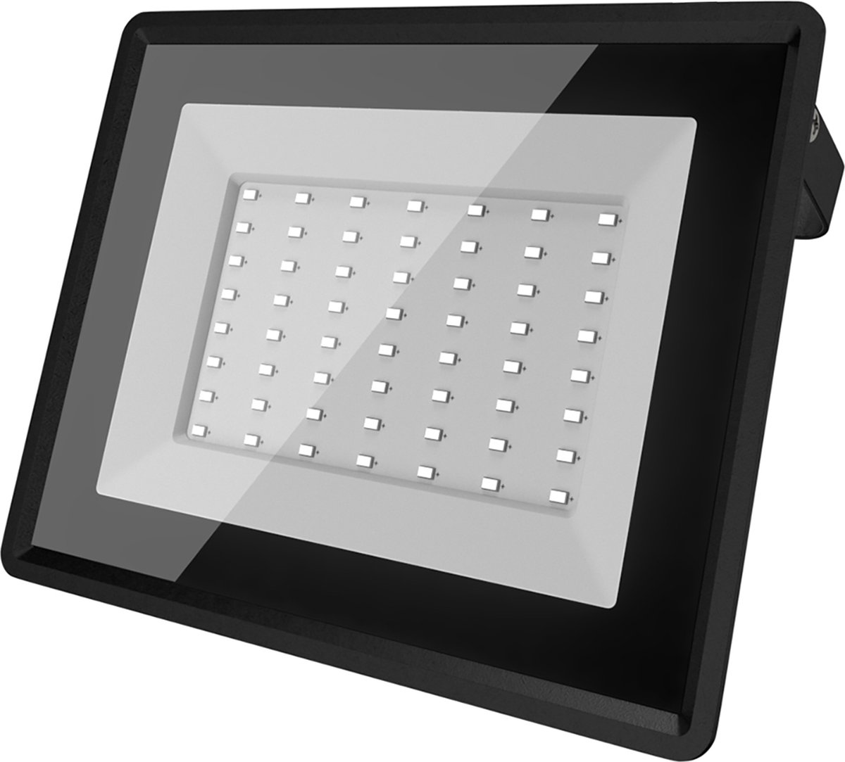 LED Breedstraler - Velvalux Glowlit - 50 Watt - Natuurlijk Wit 4000K - Waterdicht IP65 - Flikkervrij