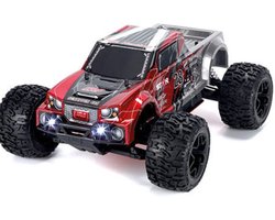 HRC15011BL 1/10 XL Elektrisch - 4WD Monster Truck - RTR - HRC NEOXX - Brushless - Scrapper ROOD/ZWART