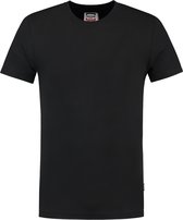 Tricorp T-shirt fitted - Casual - 101004 - Zwart - maat XL