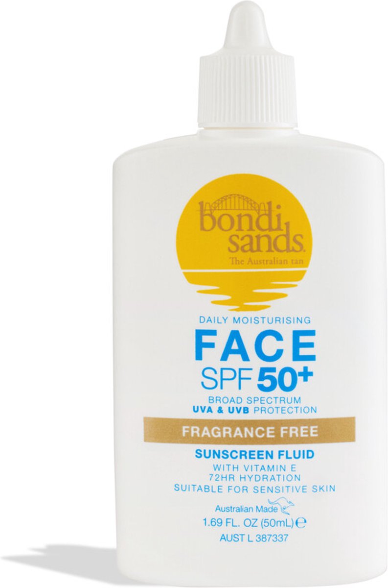 Goedkoopste BONDI SANDS - Sunscreen Face Fluid SPF 50 F/F - ongeparfumeerd