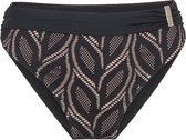 LingaDore - Black Lace Bikini Short - maat 36 - Zwart