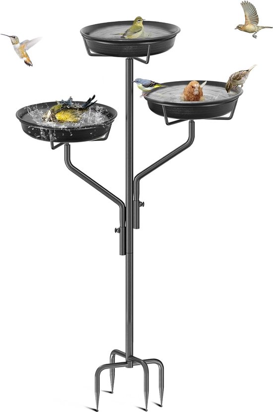Giyiprpi Vogelbad, vogelbad, waterbad, waterbak, waterschaal, stekker