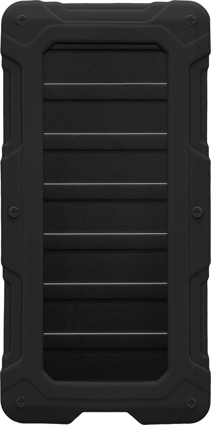 kwmobile case voor harde schijf - geschikt voor WD BLACK P40 GameDrive - SSD-cover van silicone - In zwart