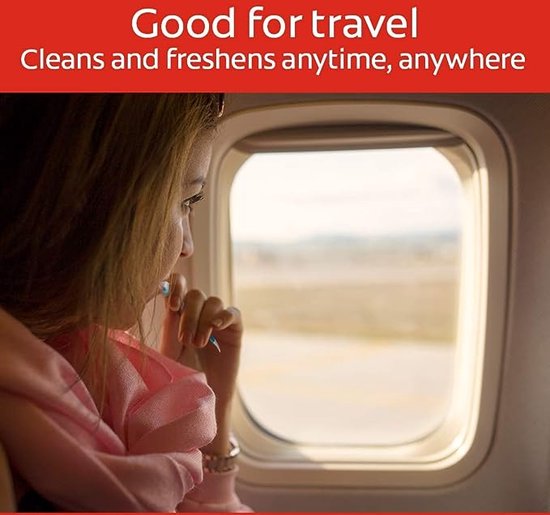 Colgate Max Fresh Wisp - Dents - Mini Voyage Jetable - Brosses à dents Menthe poivrée - Pour une haleine fraîche - 24 PCS