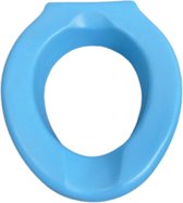Toiletverhoger 10 cm blauw