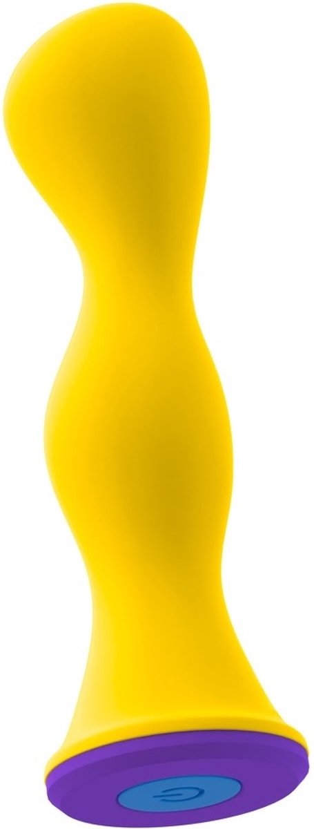 Bunt Anaal Vibrator in Opvallende Kleuren - Licht Flexibel Verdikte Top met 10 Vibratiestanden en Zijdezachte Afwerking - 10 Standen Oplaadbaar 13 cm