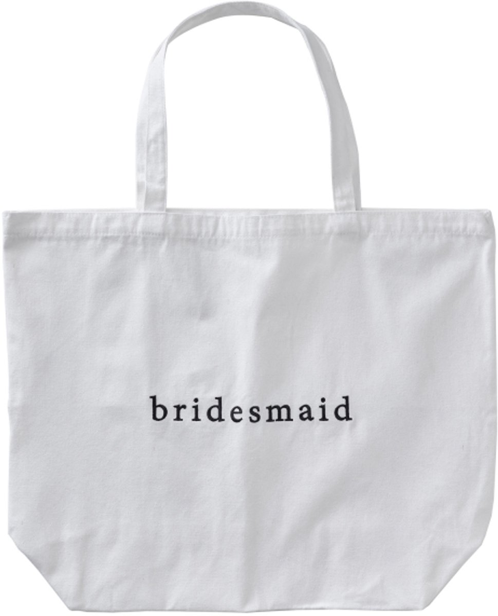 Ginger Ray - Witte tas bridesmaid